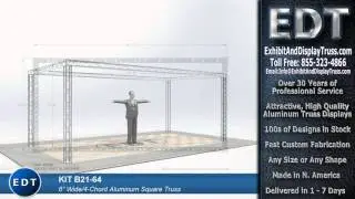 B21-64 Aluminum Truss Display System Portable and Lightweight Mini Truss System