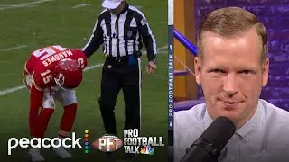 Patrick Mahomes displaying &lsquo;superhuman powers&rsquo; with ankle injury | Pro Football Talk | NFL on NBC