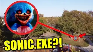 ДРОН ПОПАДАЛ НА БЕГАЮЩУЮ ДЕТСКУЮ ПЛОЩАДКУ С ПРИВИДЕНИЯМИ SONIC.EXE!! (ОН ПРИШЕЛ ЗА НАМИ!!)