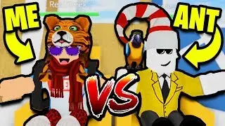KREEKCRAFT VS ANT! Roblox BIG BROTHER with THE CREW!