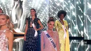 Miss Universe 2017 - Top 5 Announcement {HD}
