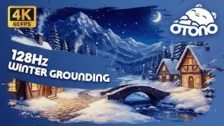 128Hz &ndash; Winter Grounding &middot; Deep Calm (3:03:03 &middot; 4K60)