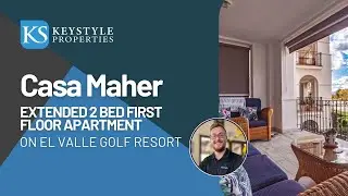 Upgraded 2 bedroom 1 Bathroom First Floor Apartment on El Valle Golf Resort