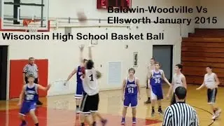 Stewart Korn High lights HS Basket Ball Vs Ellysworth Jan 2015
