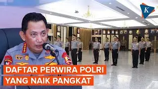 14 Perwira Polri Naik Pangkat, Imam Widodo Resmi Sandang Jenderal Bintang Tiga!