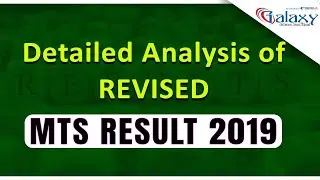 Detailed Analysis of Revised MTS Result 2019