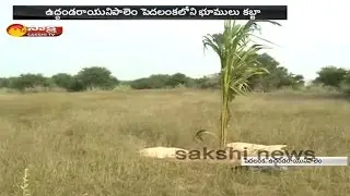 TDP Leader Huge Land Kabza Near AP Capital in Amaravathi
