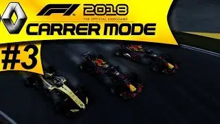 My First HEAVY RAIN Race - F1 2018 Career Mode Part 3