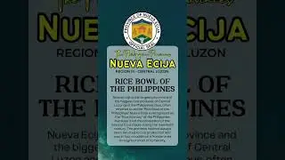 NUEVA ECIJA, Region III - Central Luzon | Philippine Provinces #philippines  #province #CentralLuzon
