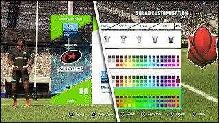New *CONFIRMED* Licenses and Features in Rugby 20 (Team Edit Mode, Kits, Badges and League Mode)