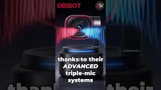 Камеры OBSBOT Tiny 3 и Tiny 3 Lite: отслеживание с помощью ИИ и пространственный звук!