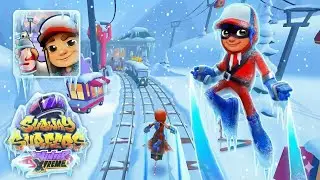 8 Minutes Winter Xtreme Run with Super Runner Jake | Subway Surfers 