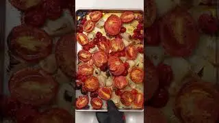 СУП ИЗ ЖАРЕНЫХ ПОМИДОРОВ + СЫР НА ГРИЛЕ [РЕЦЕПТ]