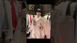Online shopping try on haul dress collection beautifull girl