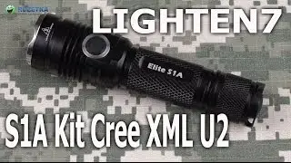Распаковка Lighten7 Elite S1A Kit Cree XML U2