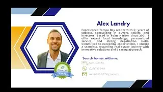 Meet Your Palm Harbor, Dunedin, & Tampa Bay Florida Realtor Alex Landry