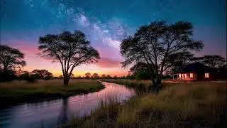 🌿 Deep Sleep with Frog and Cricket Sounds | Natural Ambience for Health & Inner Peace🌿