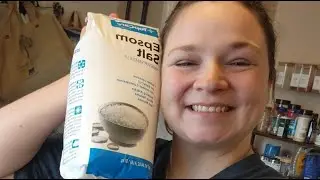 homemade christmas gifts! | epsom salt soak!