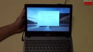 Распаковка сенсорного Chromebook Acer: C720P