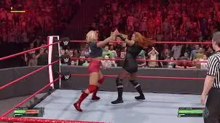 WWE 2K22 Gameplay: Becky Lynch vs Lacey Evans - (Xbox Series X) [4K60FPS]
