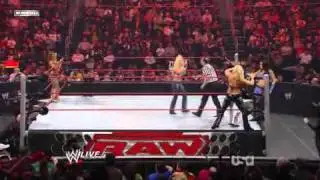 WWE Raw 11-24-08  Six Diva Tag Match