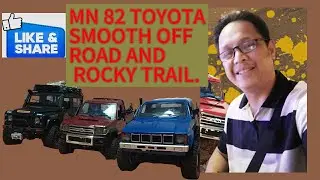 MN 82 Toyota Land cruiser test drive.