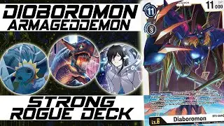 This Deck Is Nice! Black Diaboromon, Armageddemon Deck Profile | Digimon TCG Battle Of Omni BT5