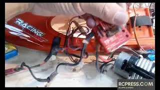 Feilun FT009 RC Boat receiver and ESC replacement
