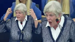 Raging Ann Widdecombe blasts anti-Brexit MEP in EU Parliament clash, explaining Boris's success