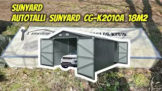 KONE GLANS Autotalli Sunyard CG K2010A 18m2