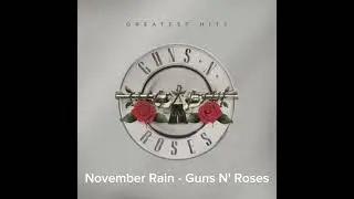 November Rain - Guns N' Roses ( Backing Track Guitar With Vocal )