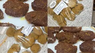 Hyderabadi Shami Kebab Recipe | How To Make and Freeze Shami Kebab | Mutton Kebab Recipe