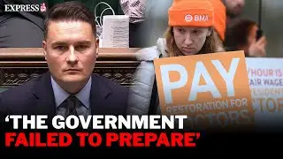 Wes Streeting RATTLED by Tory MP over Labour's FAILURE TO PREPARE for doctor strikes
