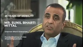 Mr. Sunil Bharti Mittal, Chairman, Bharti Enterprises, talking about 25 Years of Mobility in India