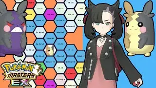 BEST 1/5 - 5/5 MARNIE AND MORPEKO SYNC GRID BUILDS GUIDE! | Pokemon Masters EX