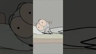 that mosquito at 3am! 🤣 (best animation memes) #shorts #anime #cartoon