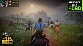 RDR 2 : RTX 4090 24GB + i9 14900K (4K Ultra Settings - RTX ON/DLSS ON) PC Gameplay - No Commentary