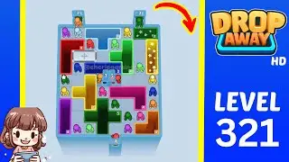 Drop Away Level 321 Solution Walkthrough