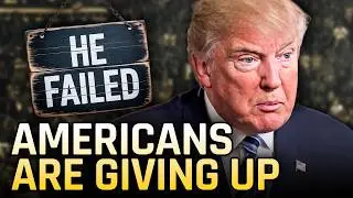 Americans GIVE UP Thanks To Trump