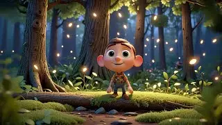 Five Little Fireflies Light the Dark | Counting Song for Kids | Nursery Rhymes and Baby Songs