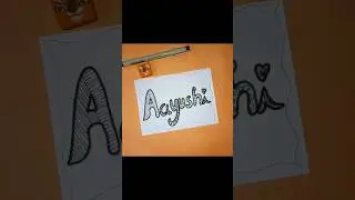 Cute Names Diy 😱😍  #nameart#diy #shorts #craftidea #letter#yt #ytshorts #letteralover#youtube #craft