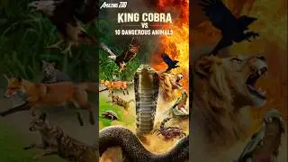 KING COBRA VS 10 DANGEROUS ANIMALS