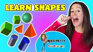 Shapes Children's Song (Official Video)  Triangle, Circle, Square and Rectangle | Patty Shukla