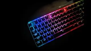 Cougar attack x3 rgb mechanical gaming keyboard