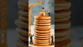 Mini Pancakes That Melt in Your Mouth 🥞✨ | Viral Recipe#MiniDesserts#MiniBakes#Shorts#ViralDesserts