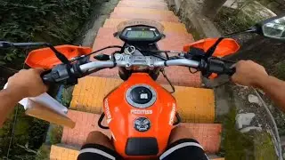 Crazy ride in my village 😈 Xpulse by @pcomss6280