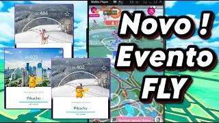 NOVO EVENTO FLY ! 2 PIKACHU ESPECIAL Com FUNDO GR&Aacute;TIS POKEMON GO FAKEGPS TELEPORT SEM BAN