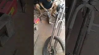 Chopper 125cc mesin suzuki shogun