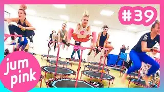 Jumpink #39 | Jumping fitness class | Rebound workout fitness on trampoline