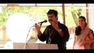 IFFK 2013 - Anoop Menon Speaks During 18th IFFK Delegate Cell Inaguration